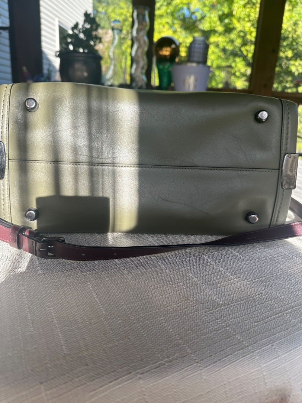 Coach Swagger 27 Colorblock Leather Satchel - Picture 8 of 16
